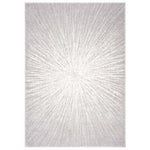 Safavieh Evoke 228 Rug, White, EVK228 - Dark Grey / Ivory