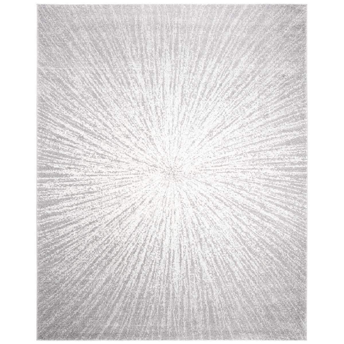 Safavieh Evoke 228 Rug, White, EVK228 - Dark Grey / Ivory