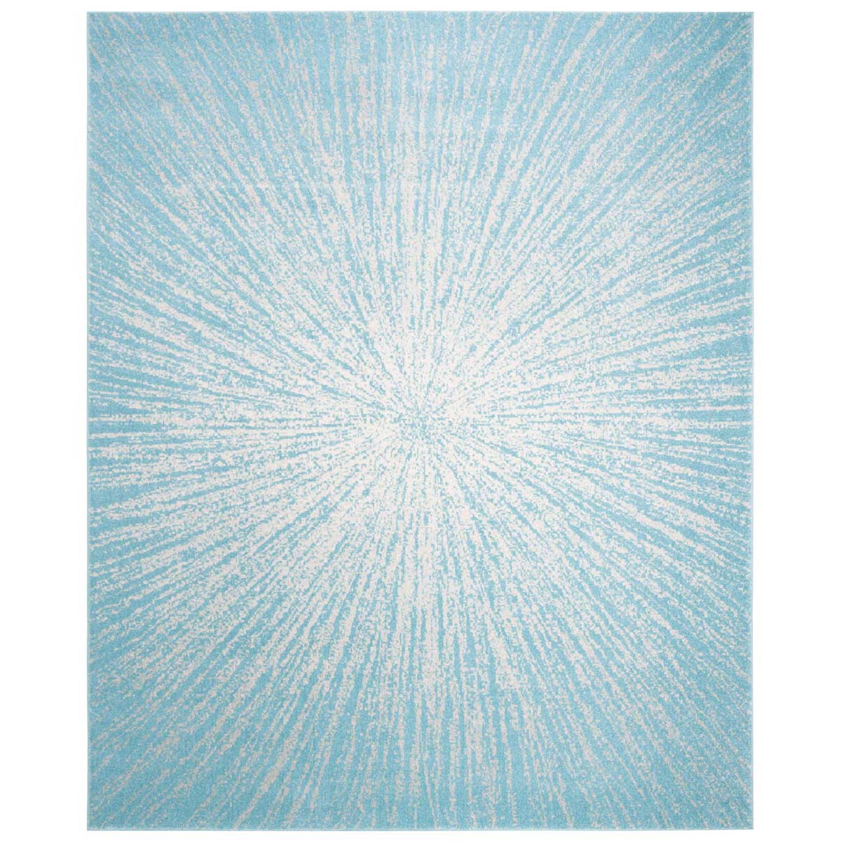 Safavieh Evoke 228 Rug, Blue, EVK228 - Aqua / Ivory