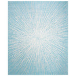 Safavieh Evoke 228 Rug, Blue, EVK228 - Aqua / Ivory