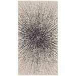 Safavieh Evoke 228 Rug, White, EVK228 - Black / Ivory