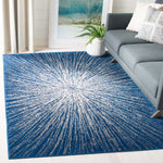 Safavieh Evoke 228 Rug, Blue, EVK228 - Navy / Ivory