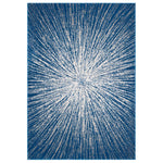 Safavieh Evoke 228 Rug, Blue, EVK228 - Navy / Ivory
