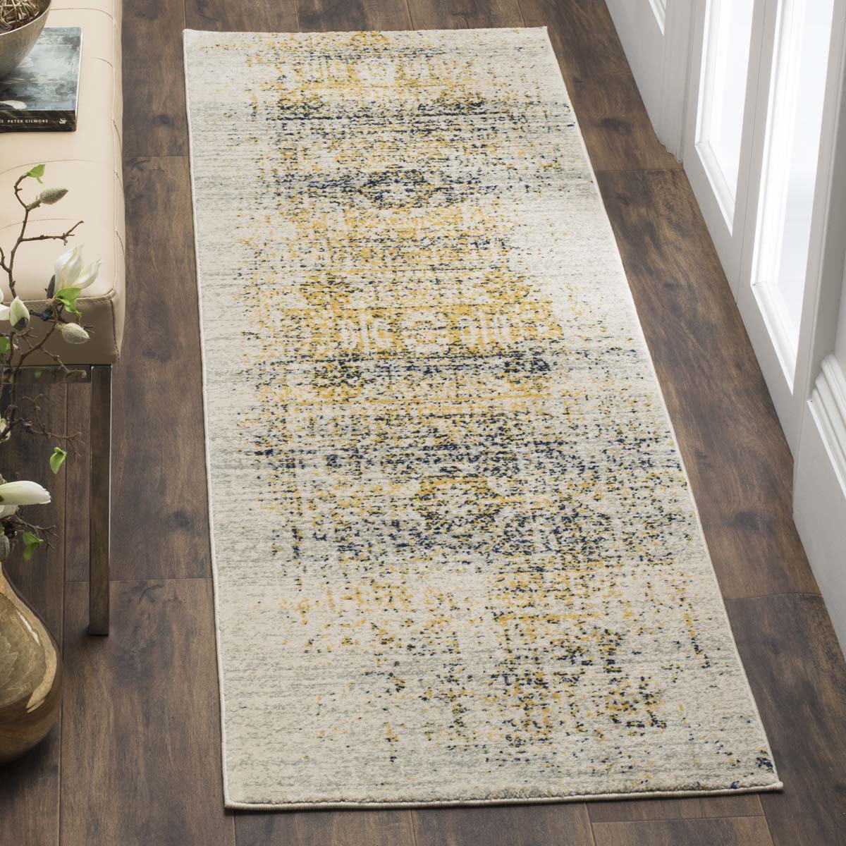 Safavieh Evoke 232 Rug, EVK232 - Ivory / Blue