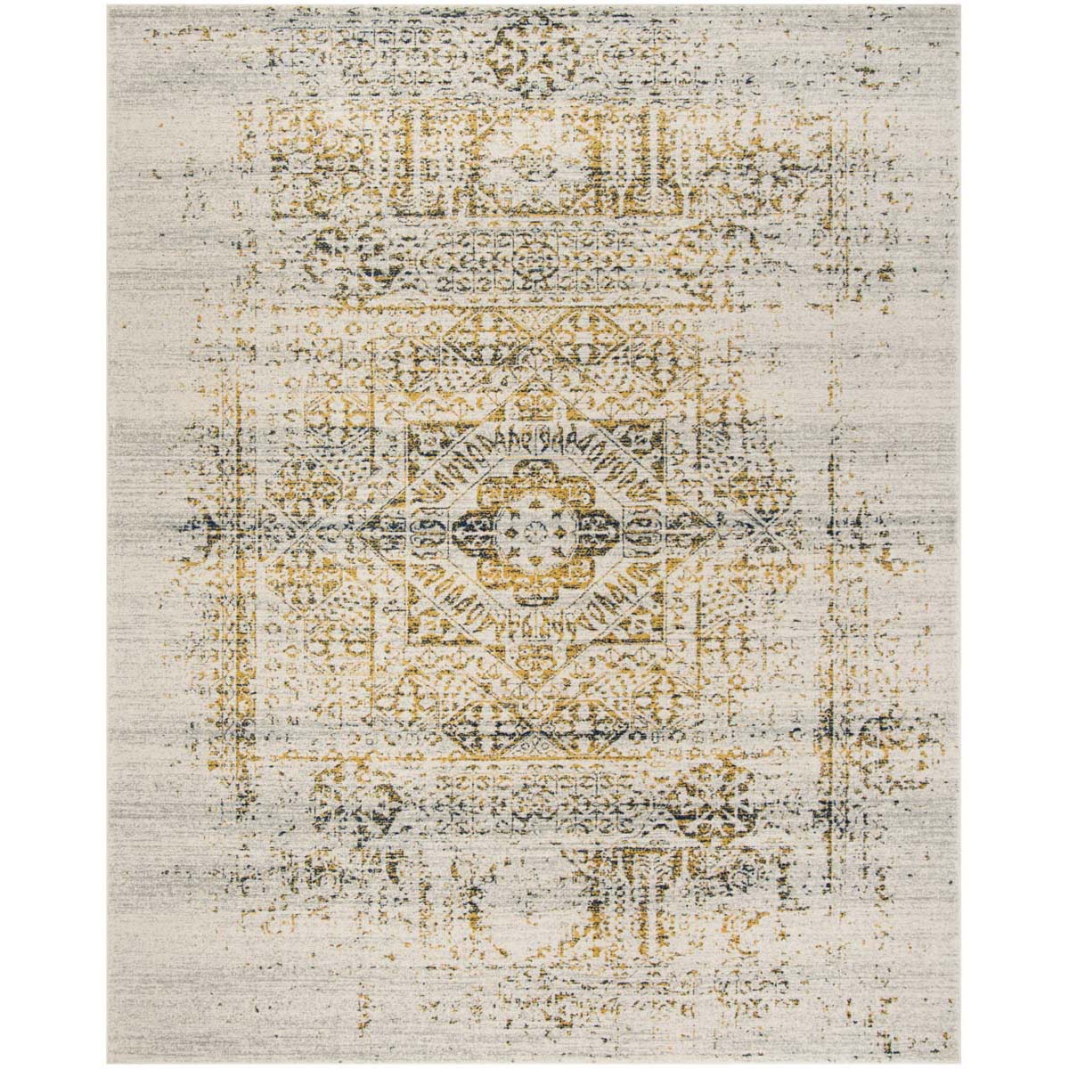 Safavieh Evoke 232 Rug, EVK232 - Ivory / Blue