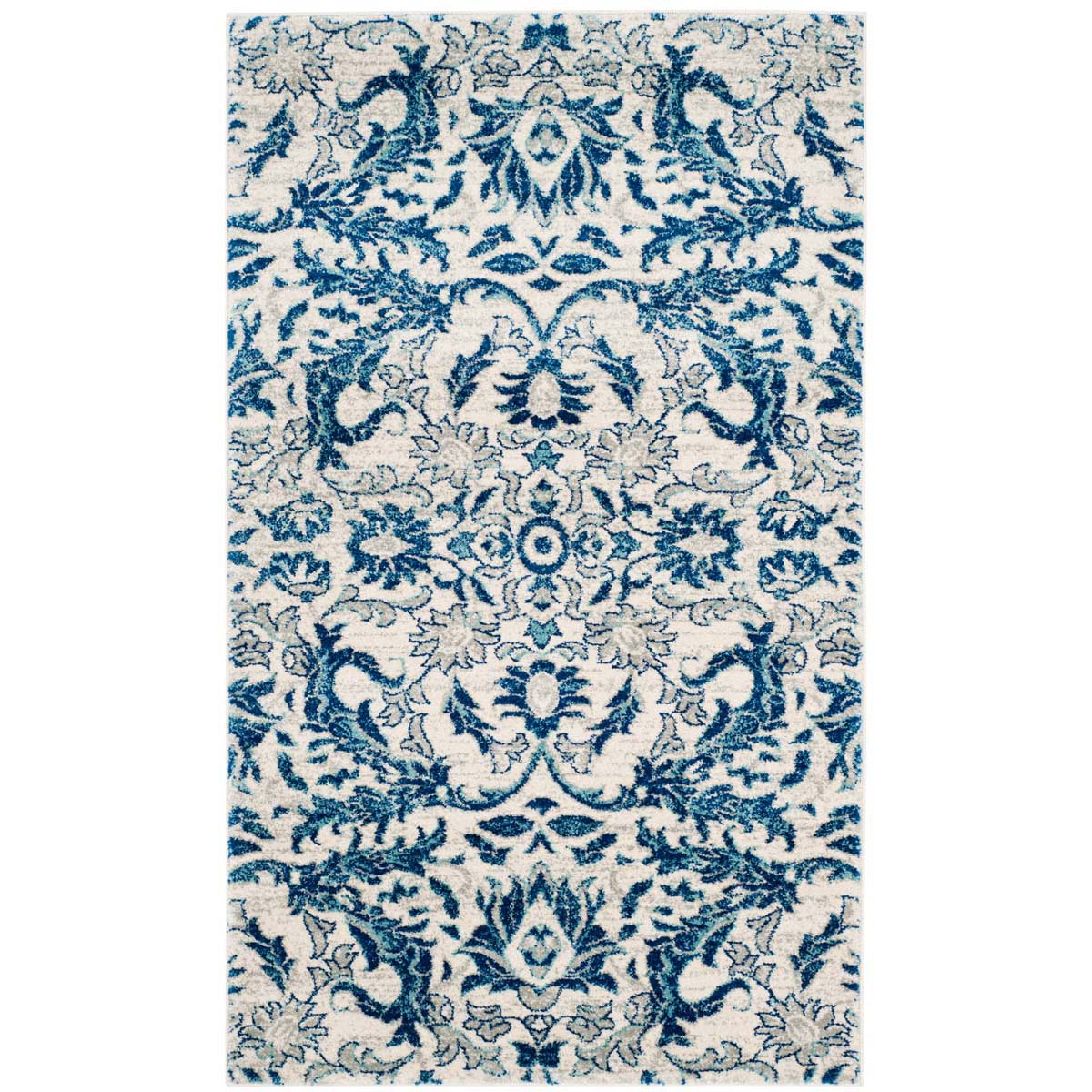 Safavieh Evoke 238 Rug, EVK238 - Ivory / Blue