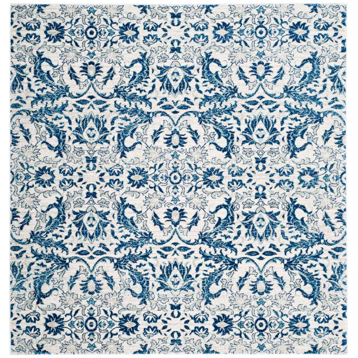 Safavieh Evoke 238 Rug, EVK238 - Ivory / Blue