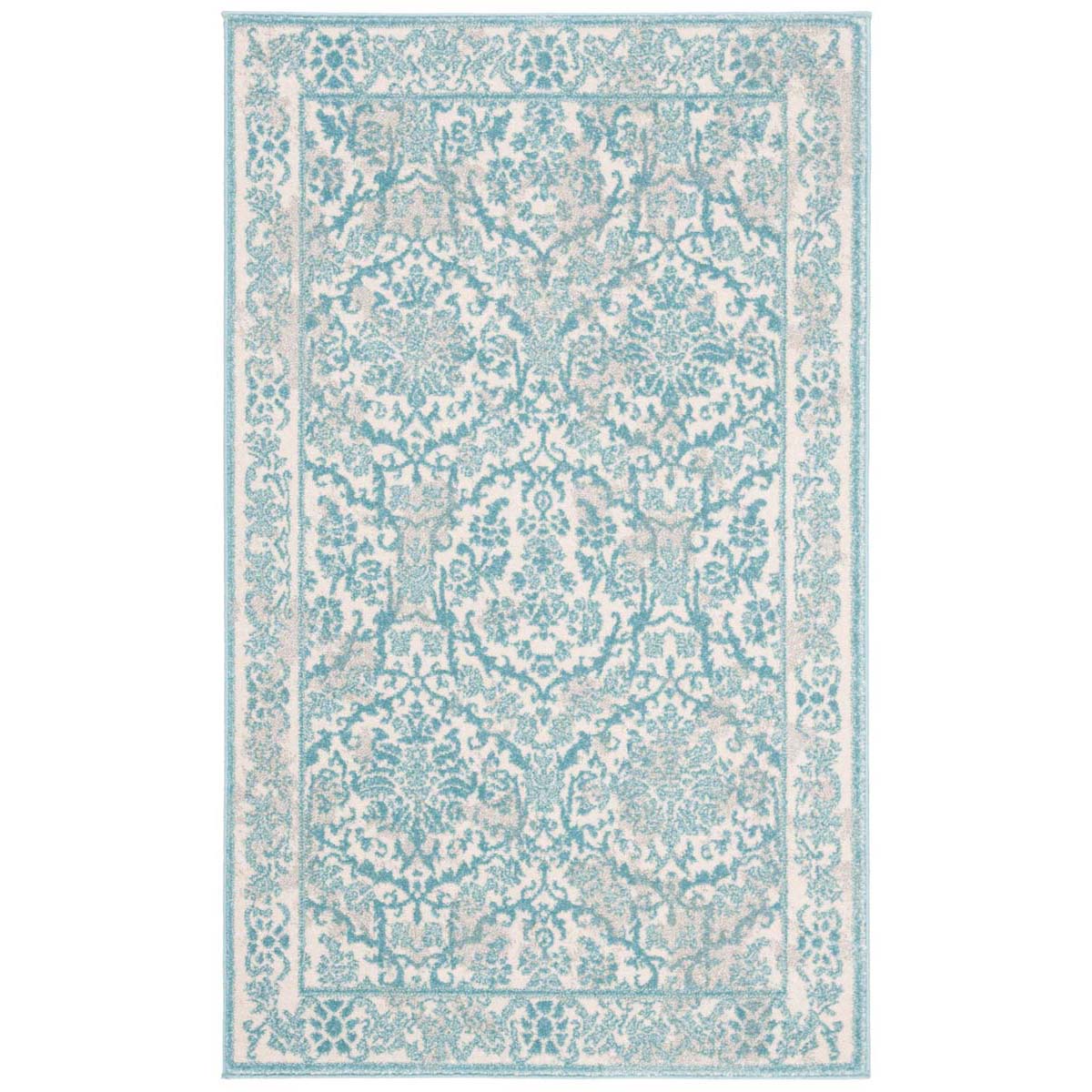 Safavieh Evoke 242 Rug, EVK242 - Ivory / Light Blue