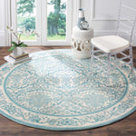 Safavieh Evoke 242 Rug, EVK242 - Ivory / Light Blue