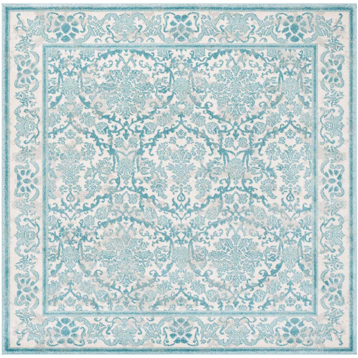 Safavieh Evoke 242 Rug, EVK242 - Ivory / Light Blue