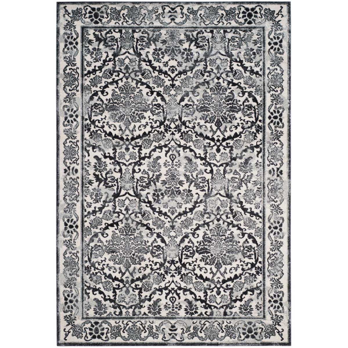 Safavieh Evoke 242 Rug, EVK242 - Ivory / Grey
