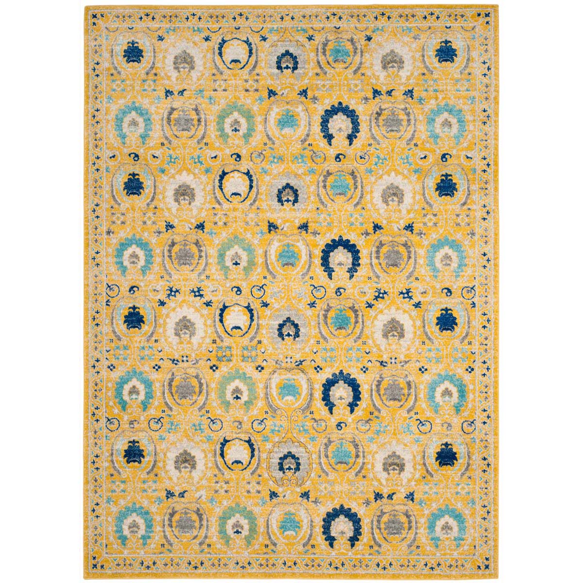 Safavieh Evoke 251 Rug, EVK251 - Gold / Ivory
