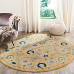 Safavieh Evoke 251 Rug, EVK251 - Gold / Ivory