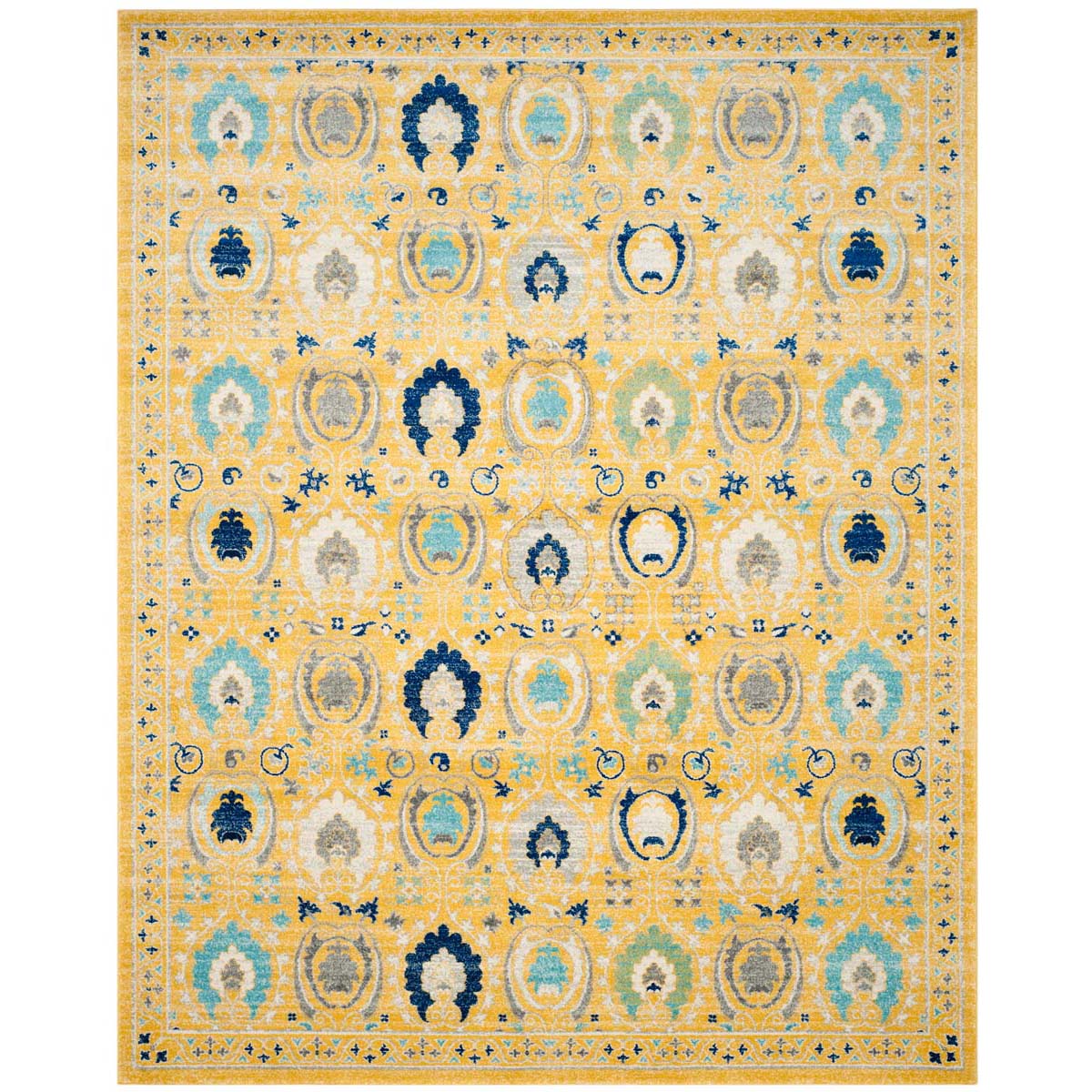Safavieh Evoke 251 Rug, EVK251 - Gold / Ivory