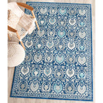 Safavieh Evoke 251 Rug, EVK251 - Blue / Ivory
