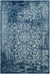 Safavieh Evoke 256 Rug, Blue, EVK256 - Navy / Ivory