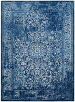 Safavieh Evoke 256 Rug, Blue, EVK256 - Navy / Ivory