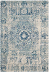 Safavieh Evoke 260 Rug, EVK260 - Ivory / Blue