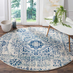 Safavieh Evoke 260 Rug, EVK260 - Ivory / Blue