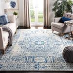 Safavieh Evoke 260 Rug, EVK260 - Ivory / Blue