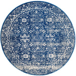 Safavieh Evoke 270 Rug, Blue, EVK270 - Navy / Ivory