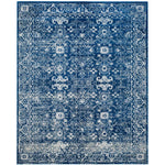Safavieh Evoke 270 Rug, Blue, EVK270 - Navy / Ivory