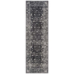 Safavieh Evoke 270 Rug, White, EVK270 - Charcoal / Ivory