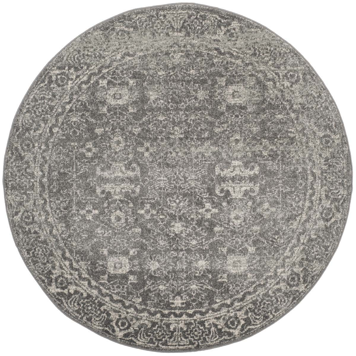 Safavieh Evoke 270 Rug, White, EVK270 - Grey / Ivory