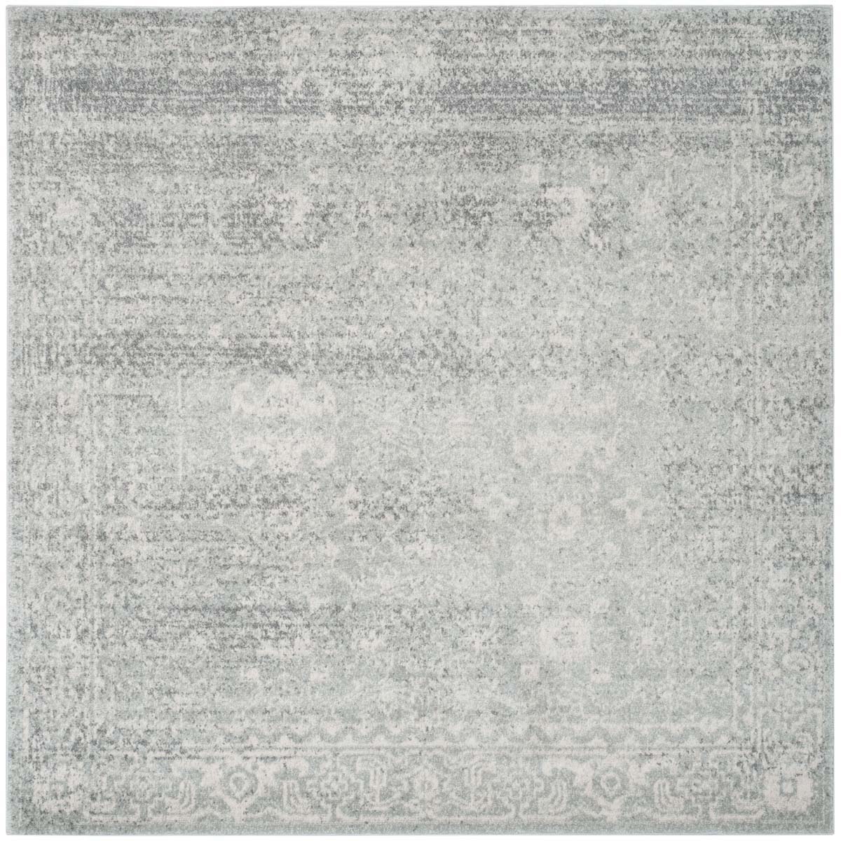Safavieh Evoke 270 Rug, White, EVK270 - Silver / Ivory