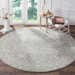 Safavieh Evoke 270 Rug, White, EVK270 - Silver / Ivory