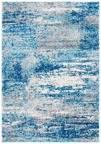 Safavieh Evoke 272 Rug, Blue, EVK272 - Light Blue / Grey