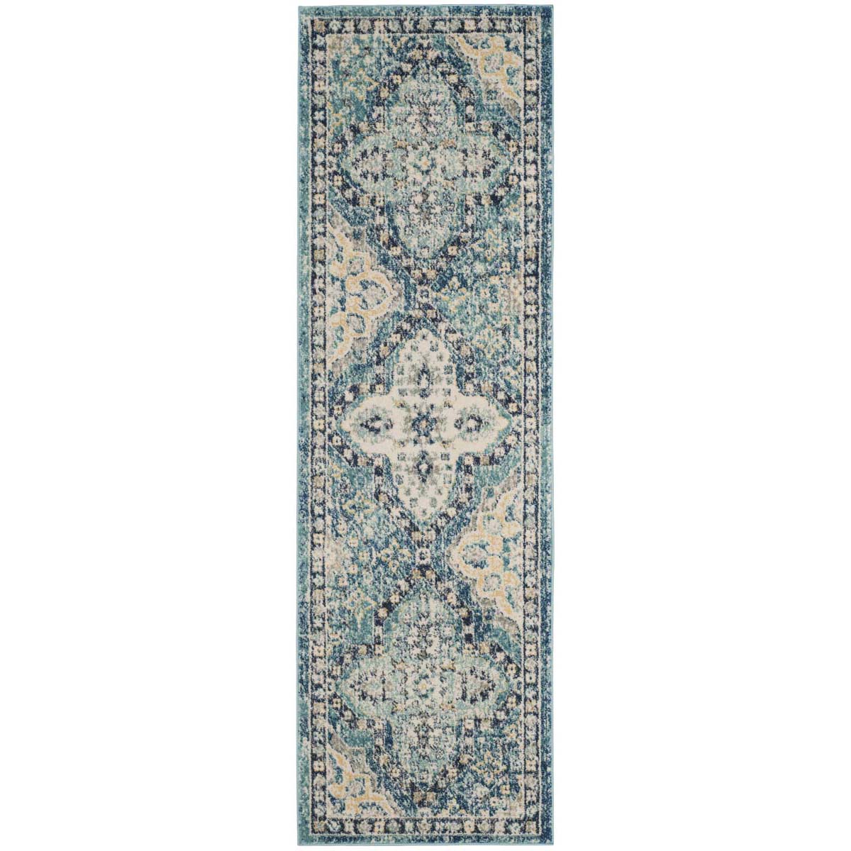 Safavieh Evoke 274 Rug, EVK274 - LIGHT BLUE / IVORY