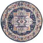 Safavieh Evoke 275 Rug, Blue, EVK275 - Navy / Grey