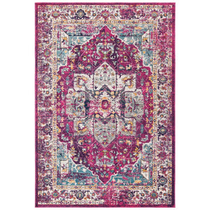 Safavieh Evoke 275 Rug, Fuchsia, EVK275