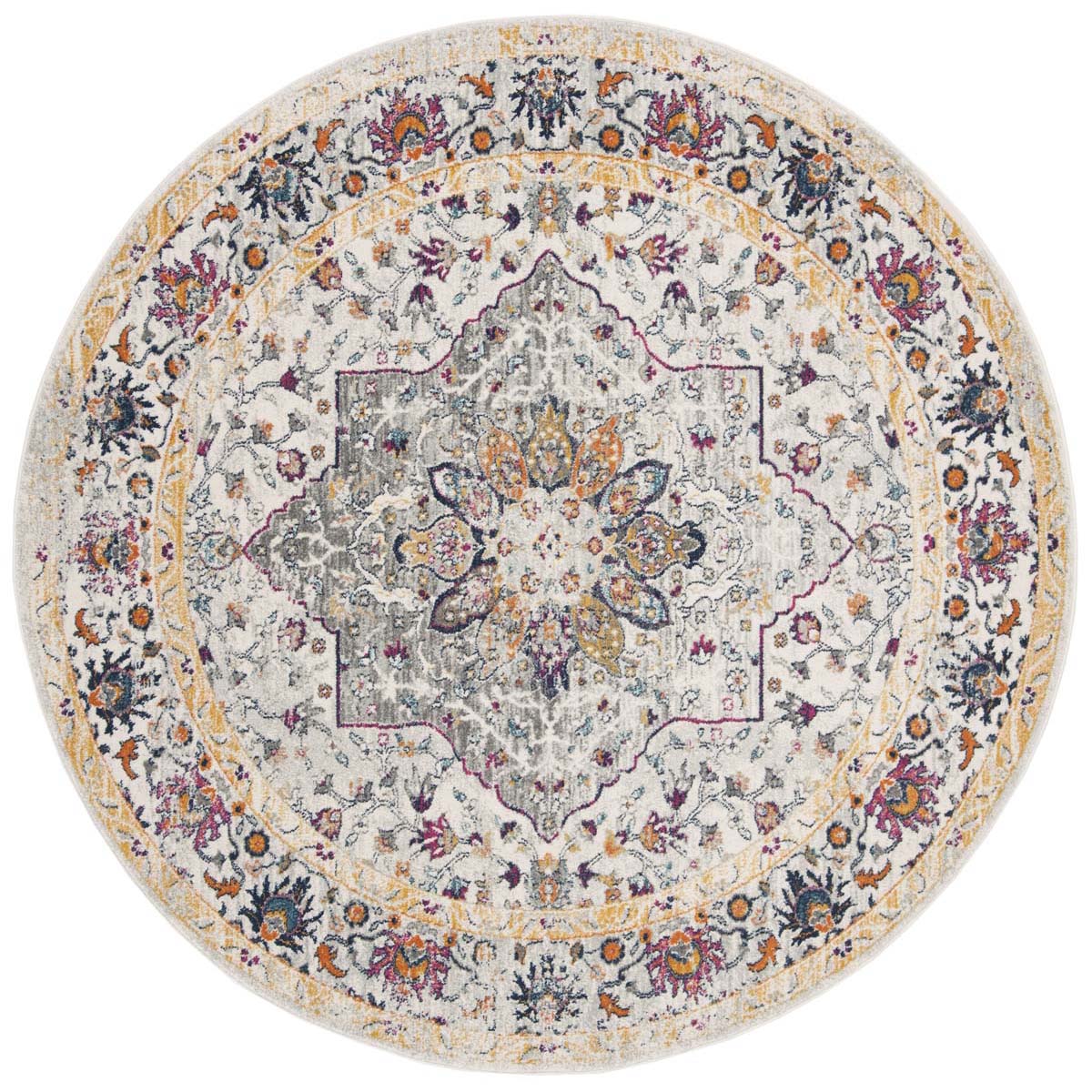 Safavieh Evoke 288 Rug, EVK288 - Ivory / Grey