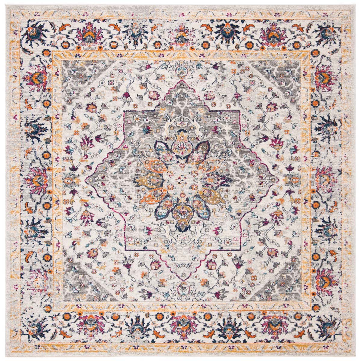 Safavieh Evoke 288 Rug, EVK288 - Ivory / Grey