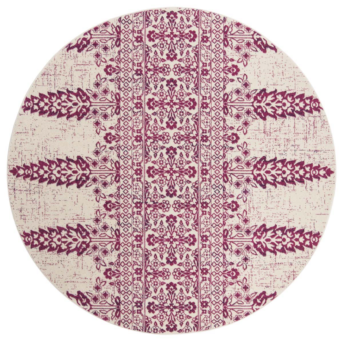 Safavieh Evoke 521 Rug, EVK521 - IVORY / FUCHSIA