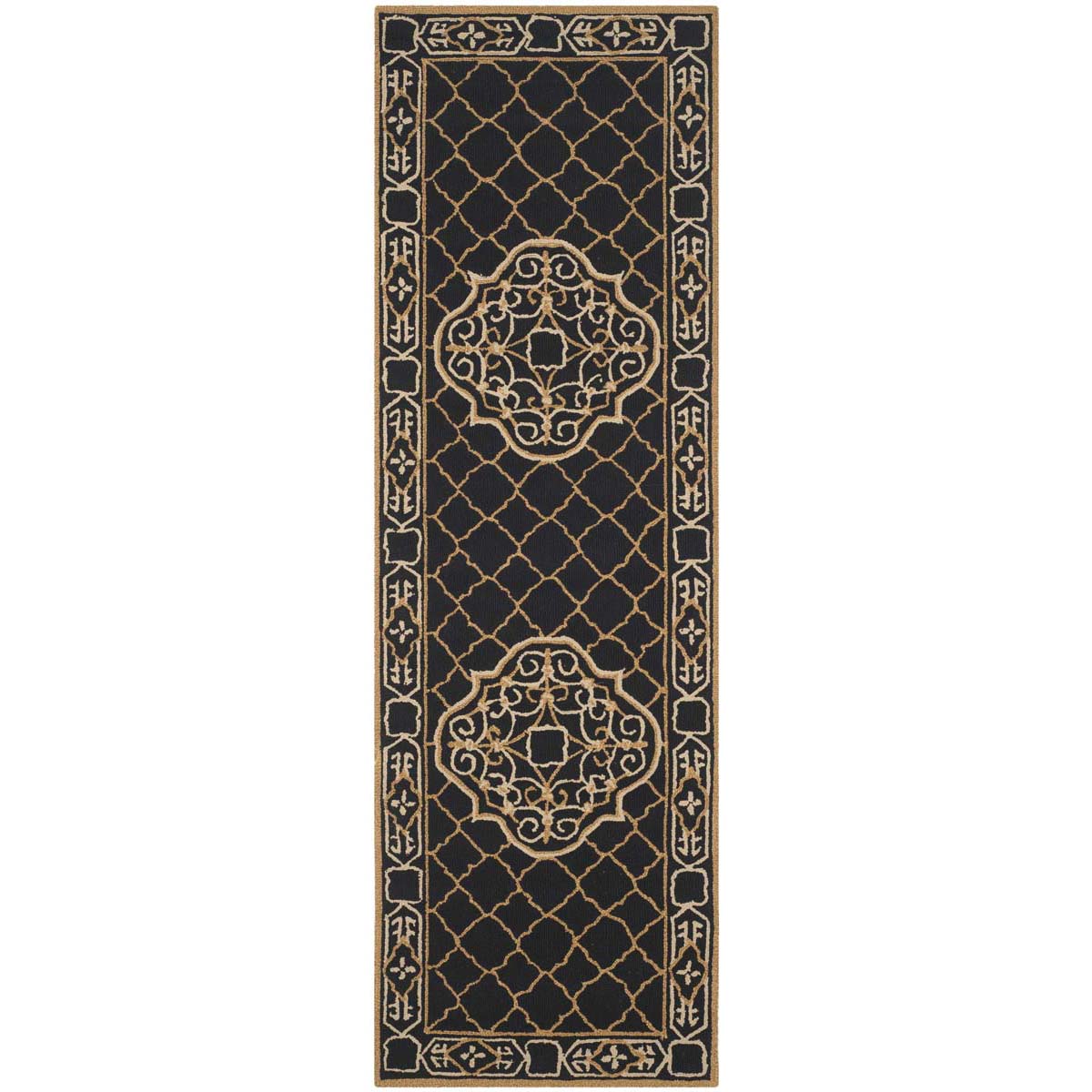 Safavieh Easy Care 729 Rug, EZC729 - Black / Gold