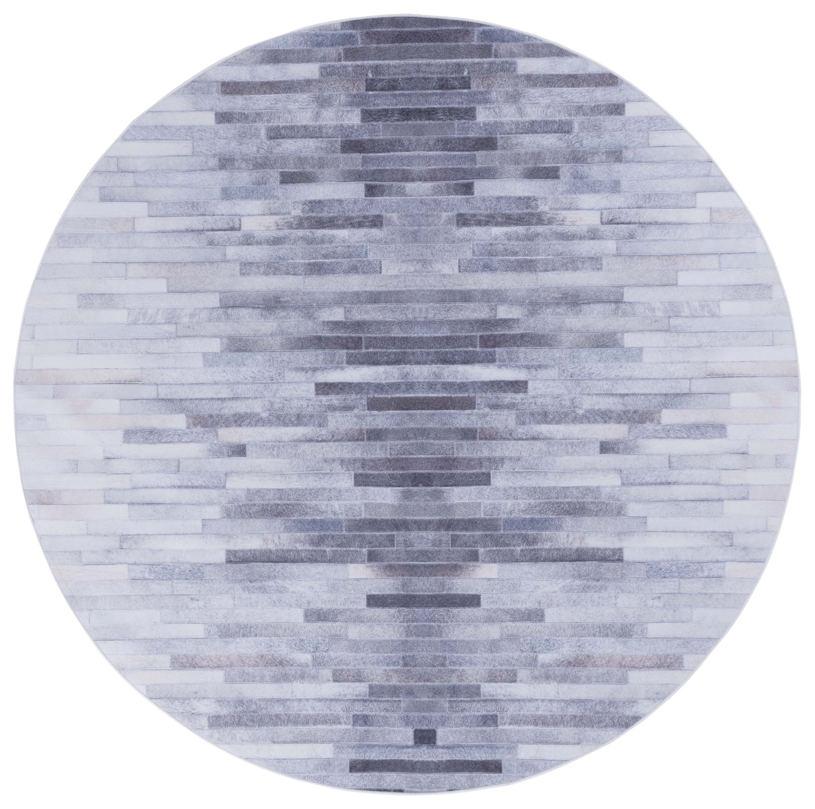 Safavieh Faux Hide 510 Rug, FAH510 - Ivory / Light Grey