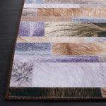 Safavieh Faux Hide 515 Rug, FAH515 - Beige / Purple