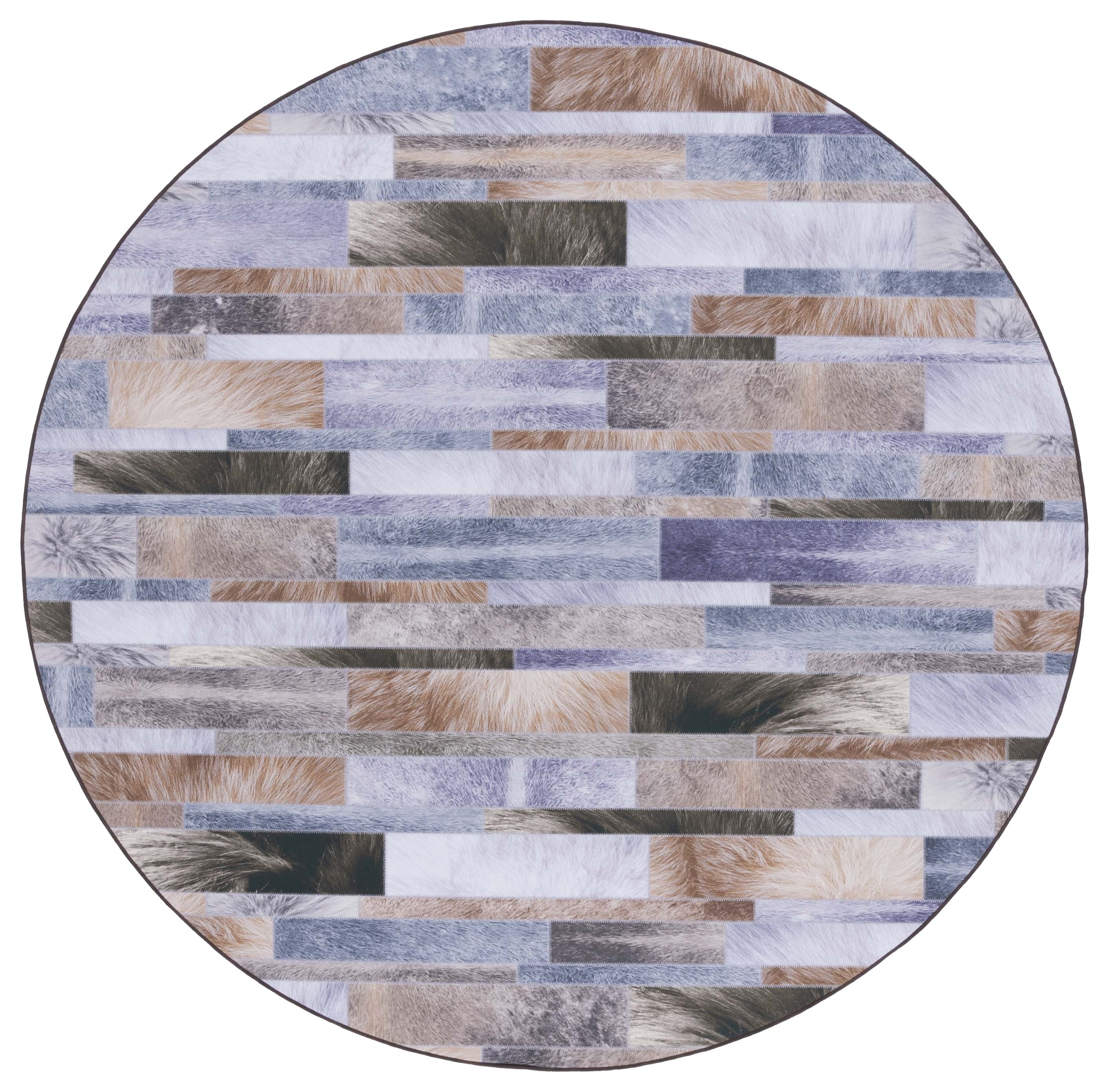 Safavieh Faux Hide 515 Rug, FAH515 - Beige / Purple
