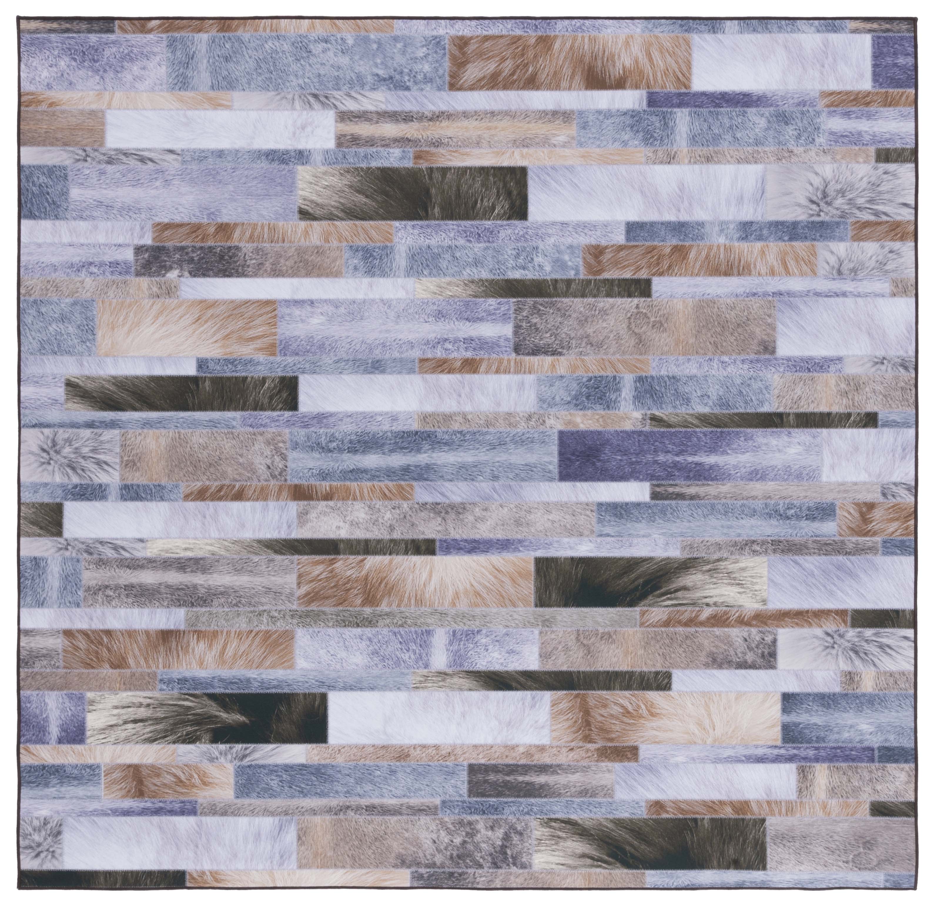 Safavieh Faux Hide 515 Rug, FAH515 - Beige / Purple