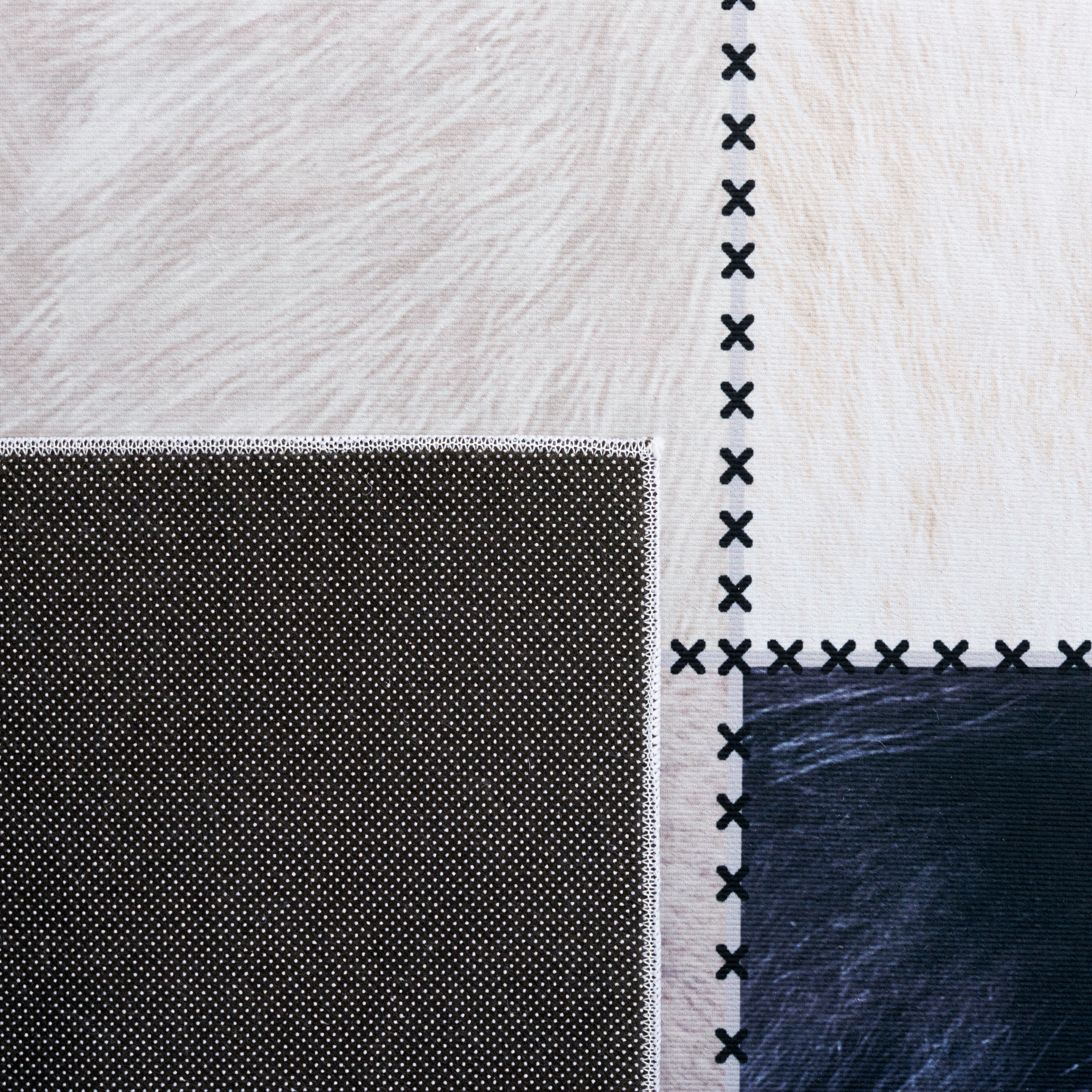 Safavieh Faux Hide 519 Rug, FAH519 - Beige / Grey