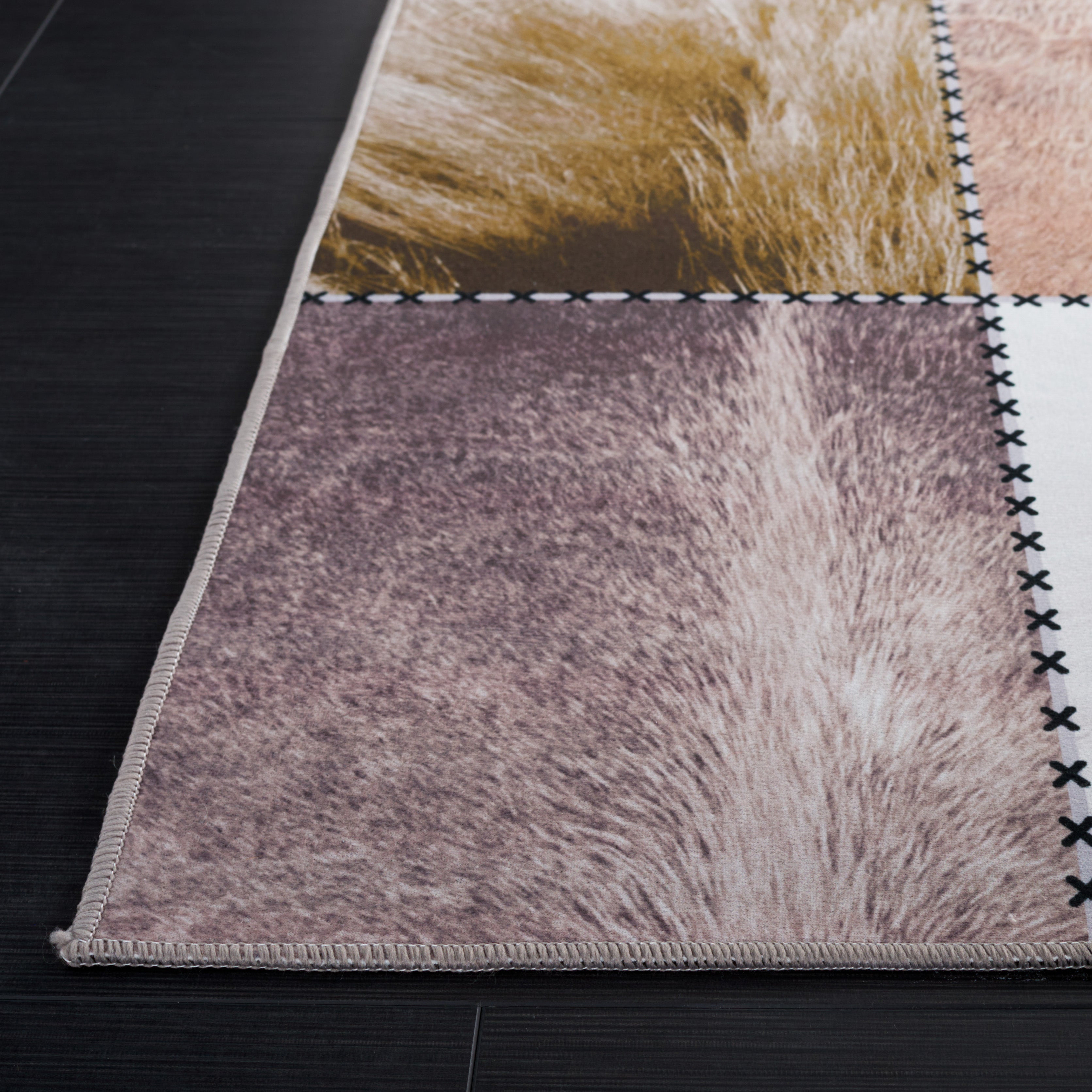 Safavieh Faux Hide 519 Rug, FAH519 - Beige / Brown