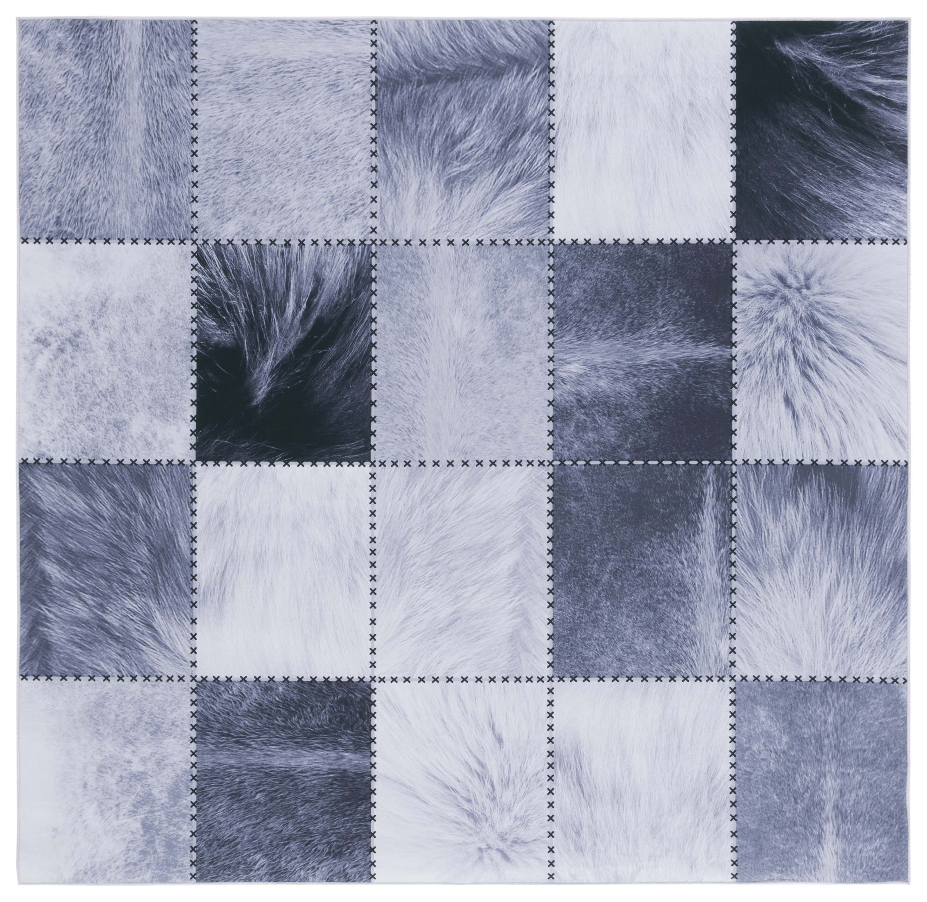 Safavieh Faux Hide 519 Rug, FAH519 - Light Grey / Grey