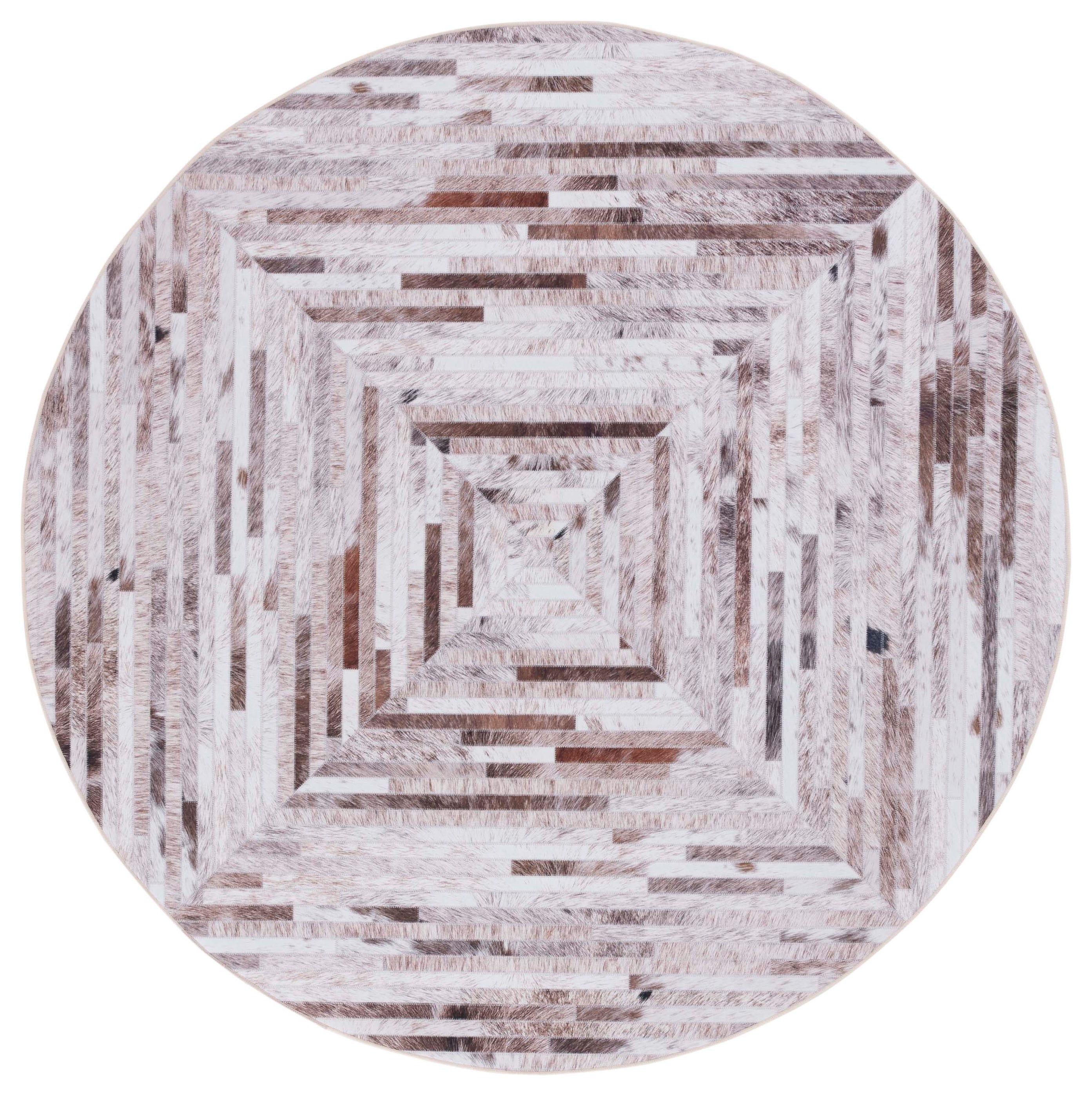 Safavieh Faux Hide 526 Rug, FAH526 - Beige / Brown