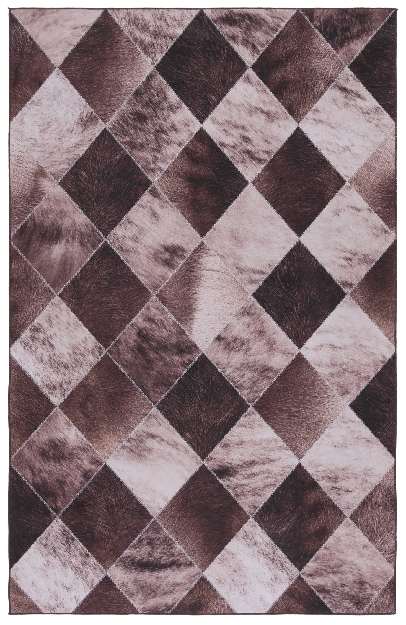 Safavieh Faux Hide 535 Rug, FAH535 - Light Brown / Brown