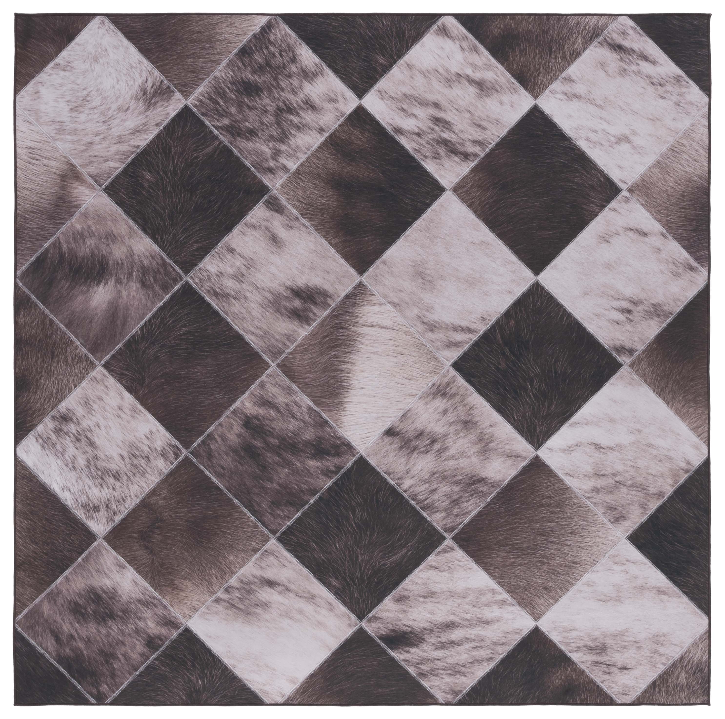 Safavieh Faux Hide 535 Rug, FAH535 - Light Brown / Brown