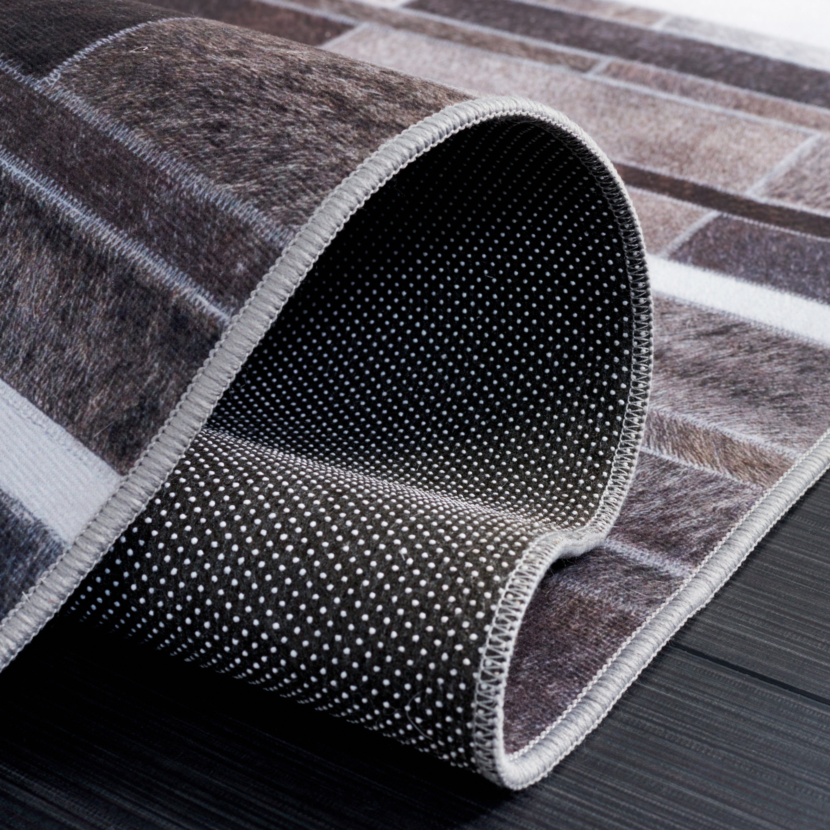 Safavieh Faux Hide 542 Rug, FAH542 - Ivory / Grey