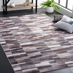 Safavieh Faux Hide 542 Rug, FAH542 - Ivory / Grey